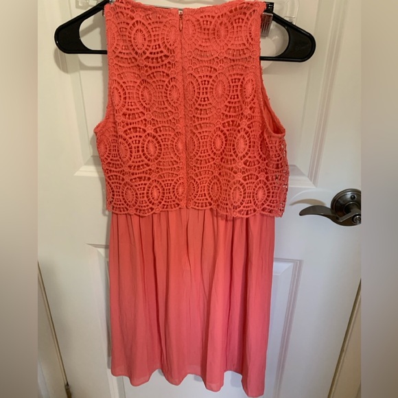 Loft coral Dress, 0P - Picture 3 of 3